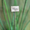 Brass Plant Markers Handmade in Scotland by Milomade