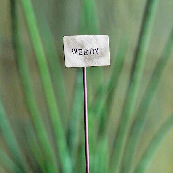 Brass Plant Markers Handmade in Scotland by Milomade