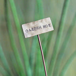 Load image into Gallery viewer, Brass Plant Markers Handmade in Scotland by Milomade

