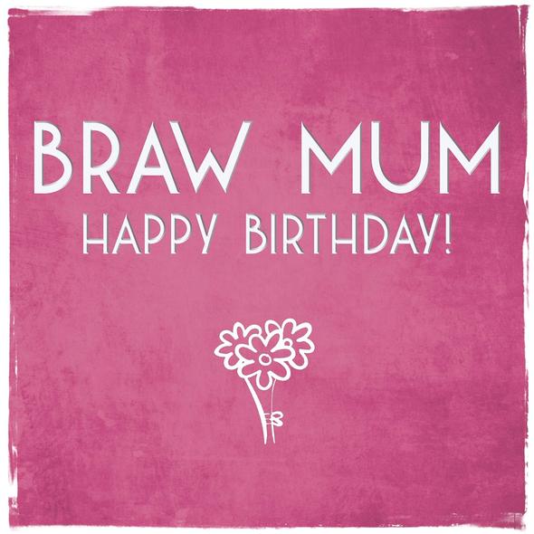 Relations Scottish Birthday Cards