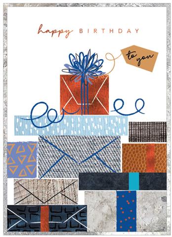 Cobalt Birthday Cards
