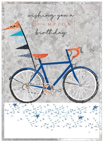 Cobalt Birthday Cards