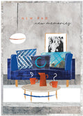 'Cobalt' New Home Card by Cinnamon Aitch
