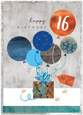 Cobalt Age Birthday Cards 16 - 70 yrs