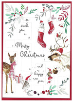 Load image into Gallery viewer, Advent &#39;Cranberry Sauce&#39; Christmas Cards by Cinnamon Aitch
