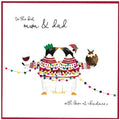 Relations 'Cranberry Sauce' Large SQ Christmas Cards by Cinnamon Aitch