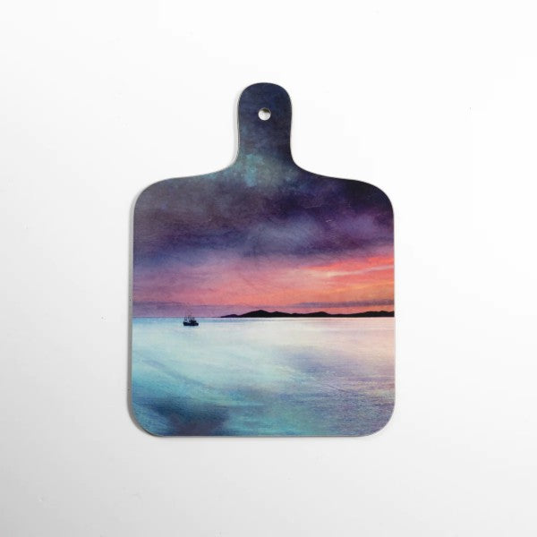 Small Scottish Landscape Chopping Boards by Cath Waters