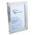 Load image into Gallery viewer, Medium Pewter Photo Frame Made in Scotland by Pewtermill
