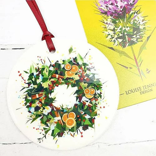 Ceramic Christmas Decorations by Louise Jennifer Design