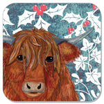 Load image into Gallery viewer, Wild Wood Christmas Coasters by Perkins &amp; Morley
