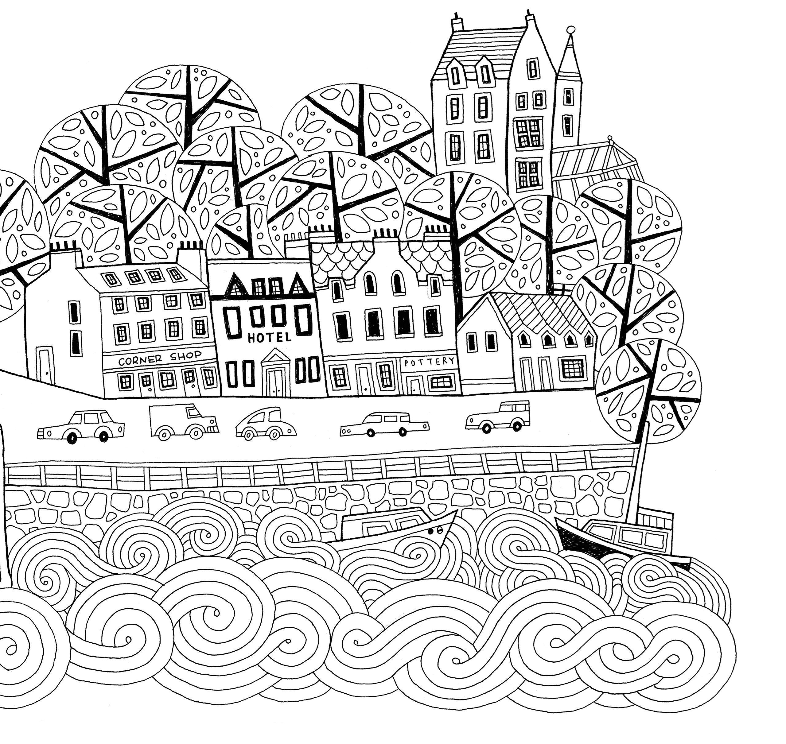 The Colouring Book of Scotland by Eilidh Munro