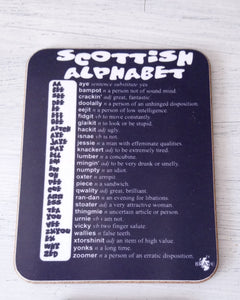 Scottish Alphabet Magnet by Brave