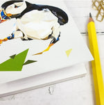 Load image into Gallery viewer, Puffin Mini Notebooks designed by Louise Jennifer Design
