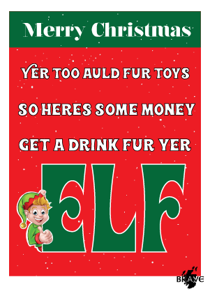 Brave Xmas Cards