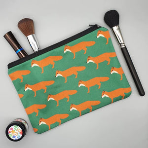 FOX Accessories Bag Handmade by Blue Ranchu Designs