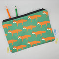 FOX Accessories Bag Handmade by Blue Ranchu Designs