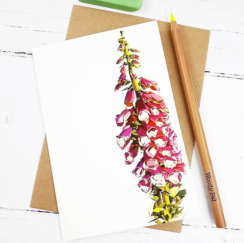 Flower Cards designed by Louise Jennifer Design