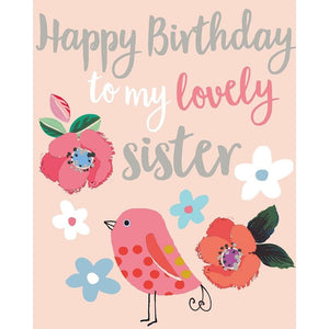 Liz & Pip Rectangle Birthday Card