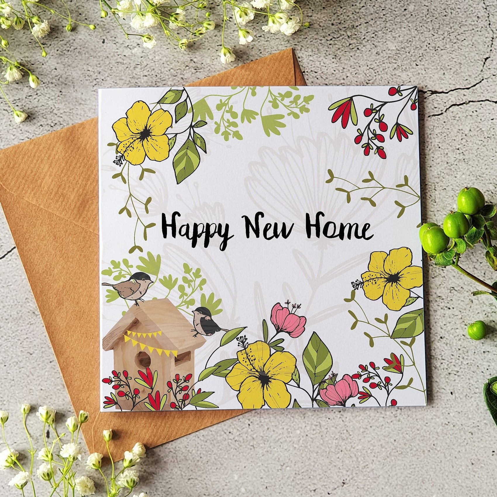 Happy New Home card by Ilana Ewing Designs