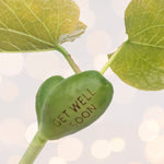 Load image into Gallery viewer, Magic Bean &#39;Sorry to Hear you&#39;ve BEAN feeling under the weather&#39; Card by Lucy and Lolly

