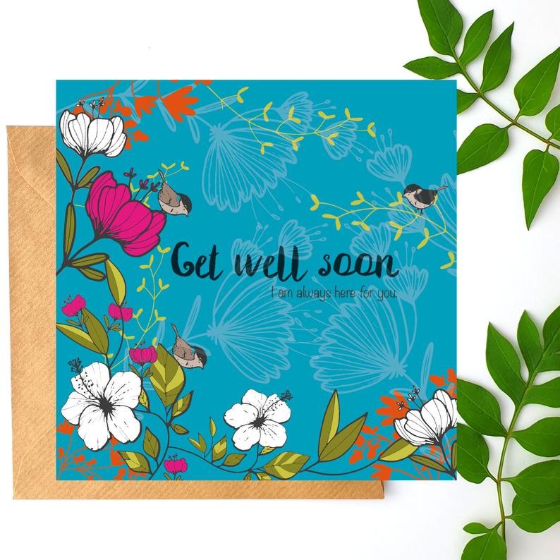 Get Well Card designed by Ilana Ewing