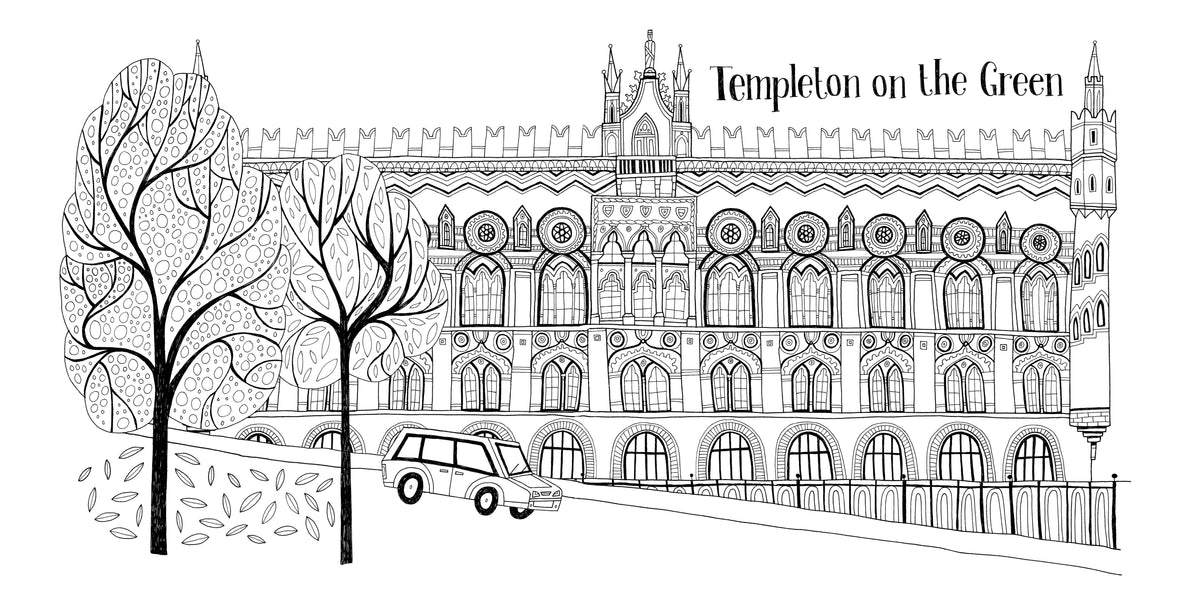 The Colouring Book of Glasgow by Eilidh Munro