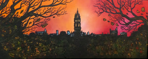 Glasgow Small Mounted Prints by Andy Peutherer