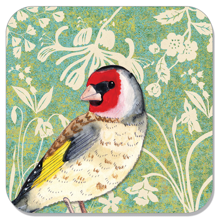 Wild Wood Bird Coasters by Perkins & Morley