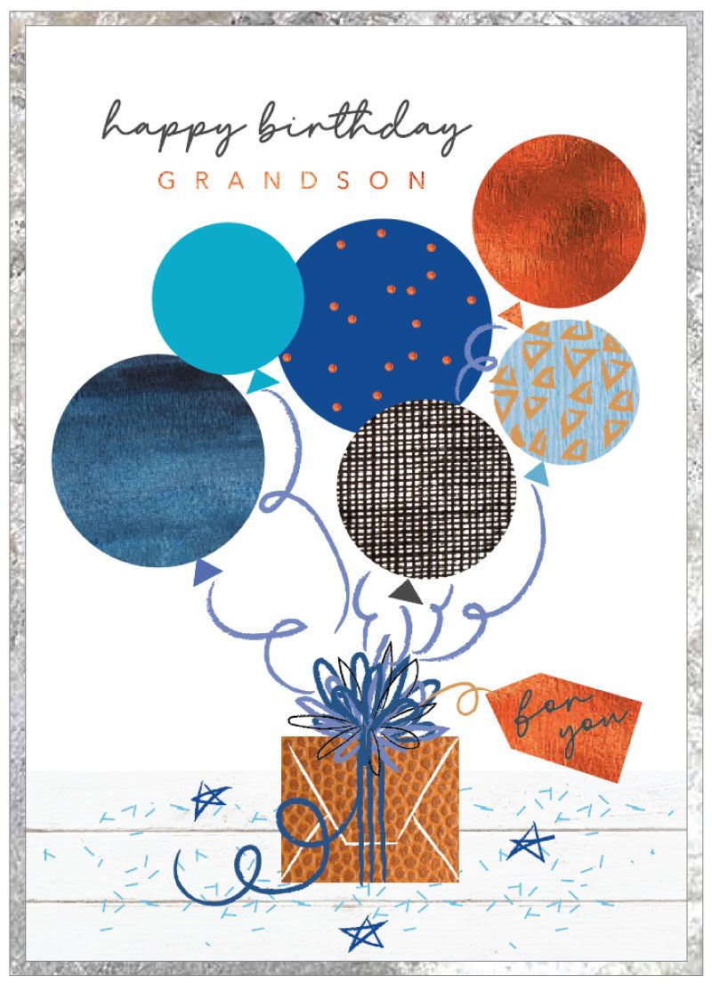 Relations 'Cobalt' Birthday Cards from Cinnamon Aitch
