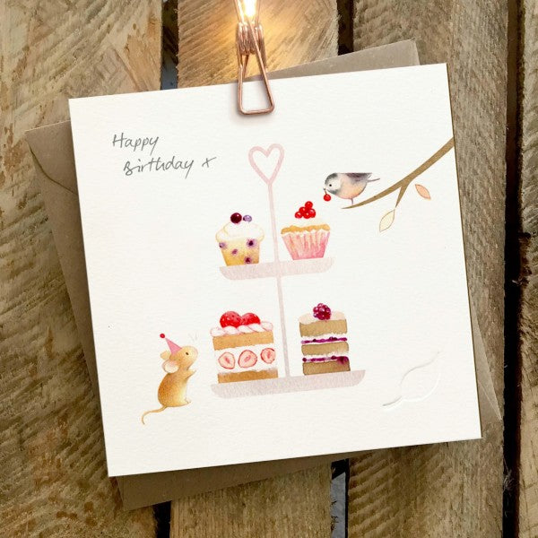 Birthday Cake Cards by GingerBetty