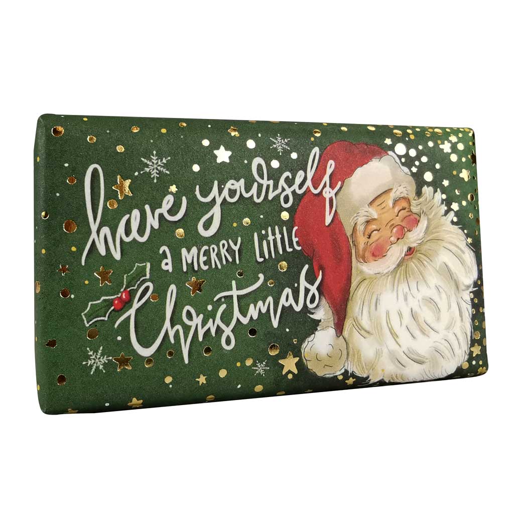 Christmas Soap Bar - Santa (Cinnamon & Orange)