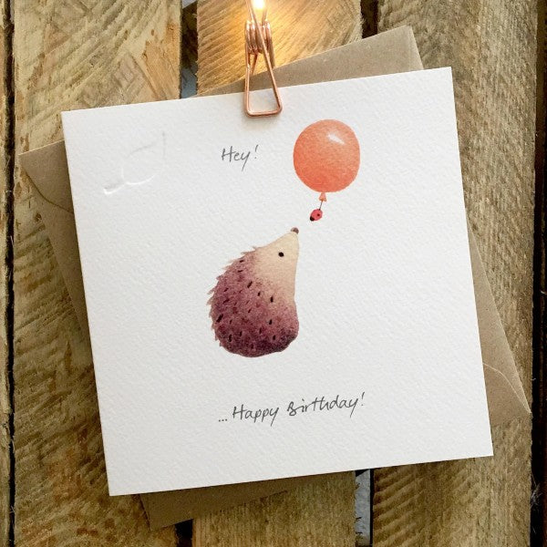 Hedgehog Birthday Cards by Gingerbetty