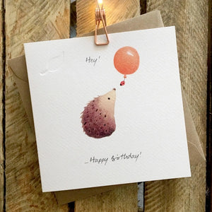 Hedgehog Birthday Cards by Gingerbetty