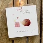Load image into Gallery viewer, Hedgehog Birthday Cards by Gingerbetty

