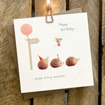 Load image into Gallery viewer, Hedgehog Birthday Cards by Gingerbetty
