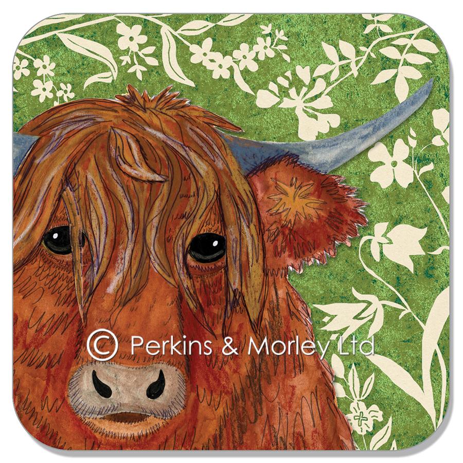 Wild Wood Animal Coasters by Perkins & Morley