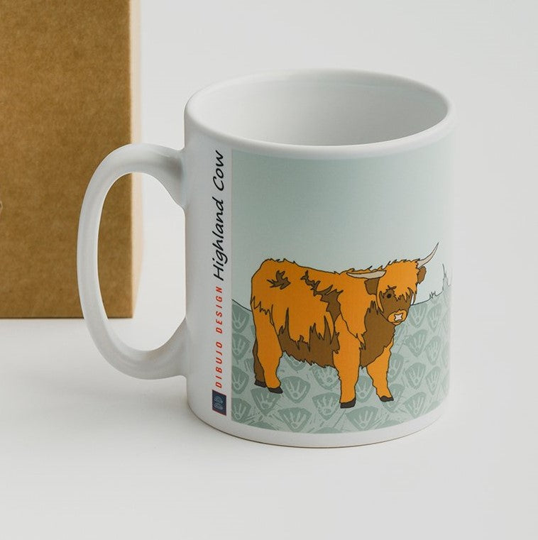 Scottish Animal Mugs by Dibujo Design