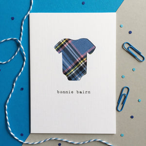 Bonnie Wee Bairn Handmade Scottish Cards