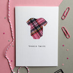 Load image into Gallery viewer, Bonnie Wee Bairn Handmade Scottish Cards
