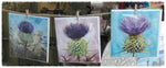 Load image into Gallery viewer, Scottish Thistle Art cards by Geoff Foord
