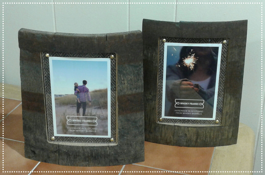 Whisky Barrel Chime Frame Made in Scotland by Whisky Frames