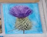 Load image into Gallery viewer, Geoff Foord Thistle Magnets - 4 Scottish Thistles
