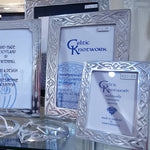 Load image into Gallery viewer, Medium Pewter Photo Frame Made in Scotland by Pewtermill
