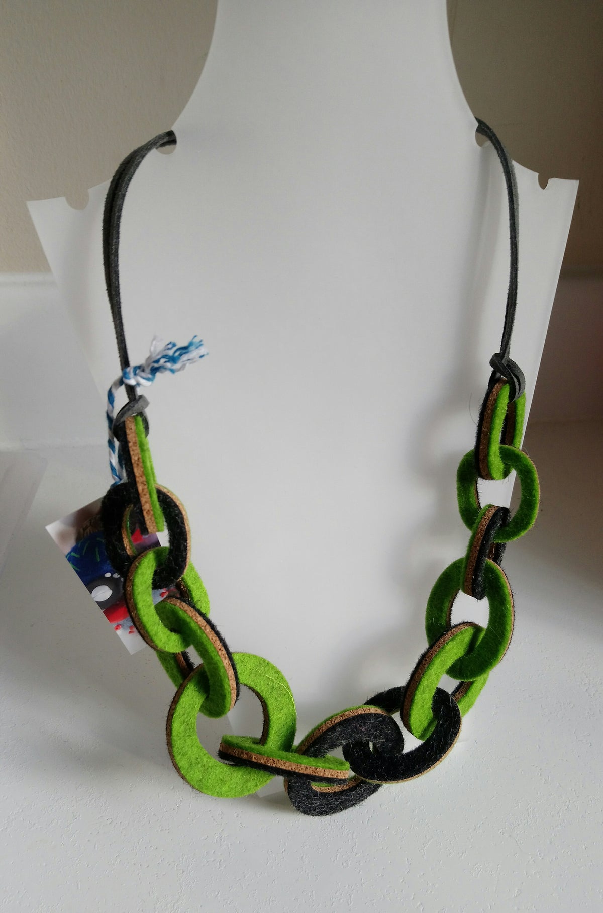 Strata Link Felt Necklaces by Syrah Jay