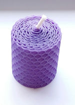 Load image into Gallery viewer, Small Church Candle Made in Scotland by Beesy`s Beeswax Candles

