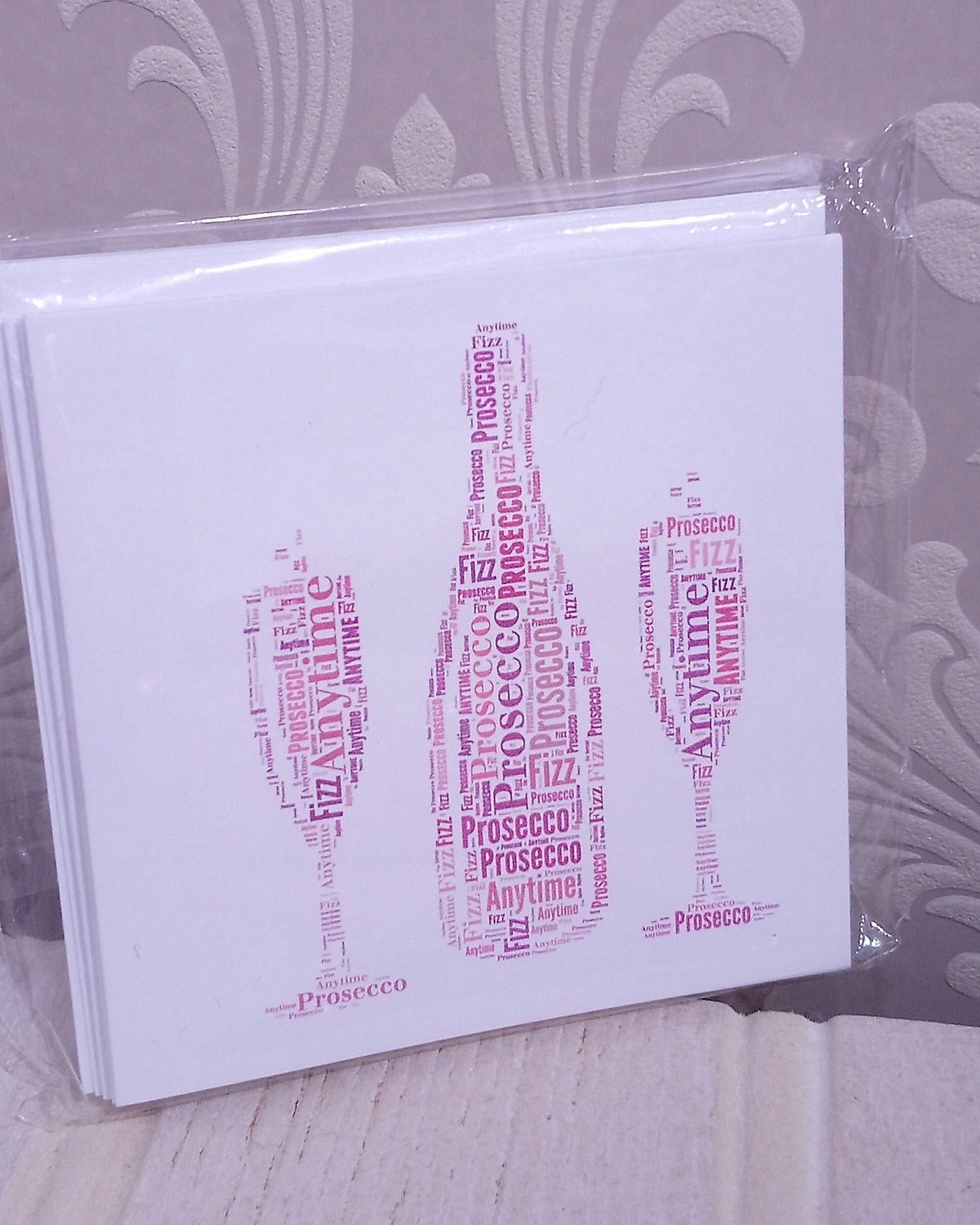 WordArt Notelets Pack of 6