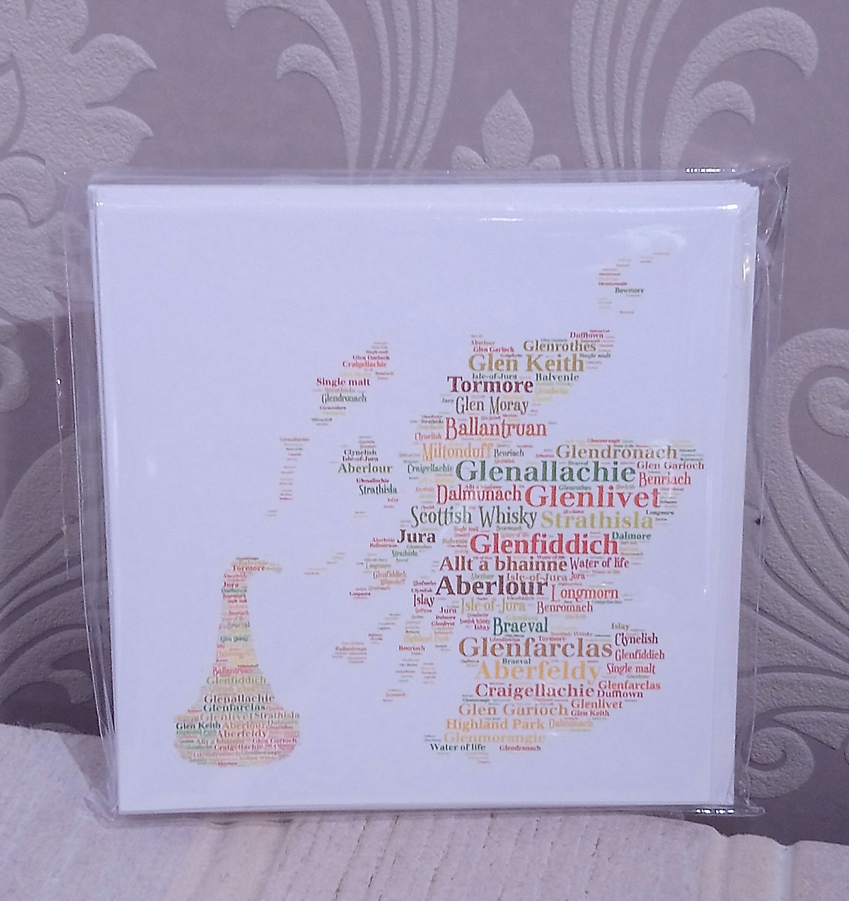 WordArt Notelets Pack of 6