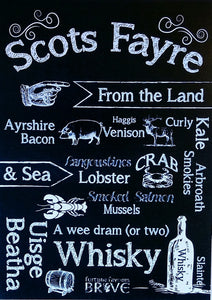 Scottish Themed Cards by Brave Scottish Gifts