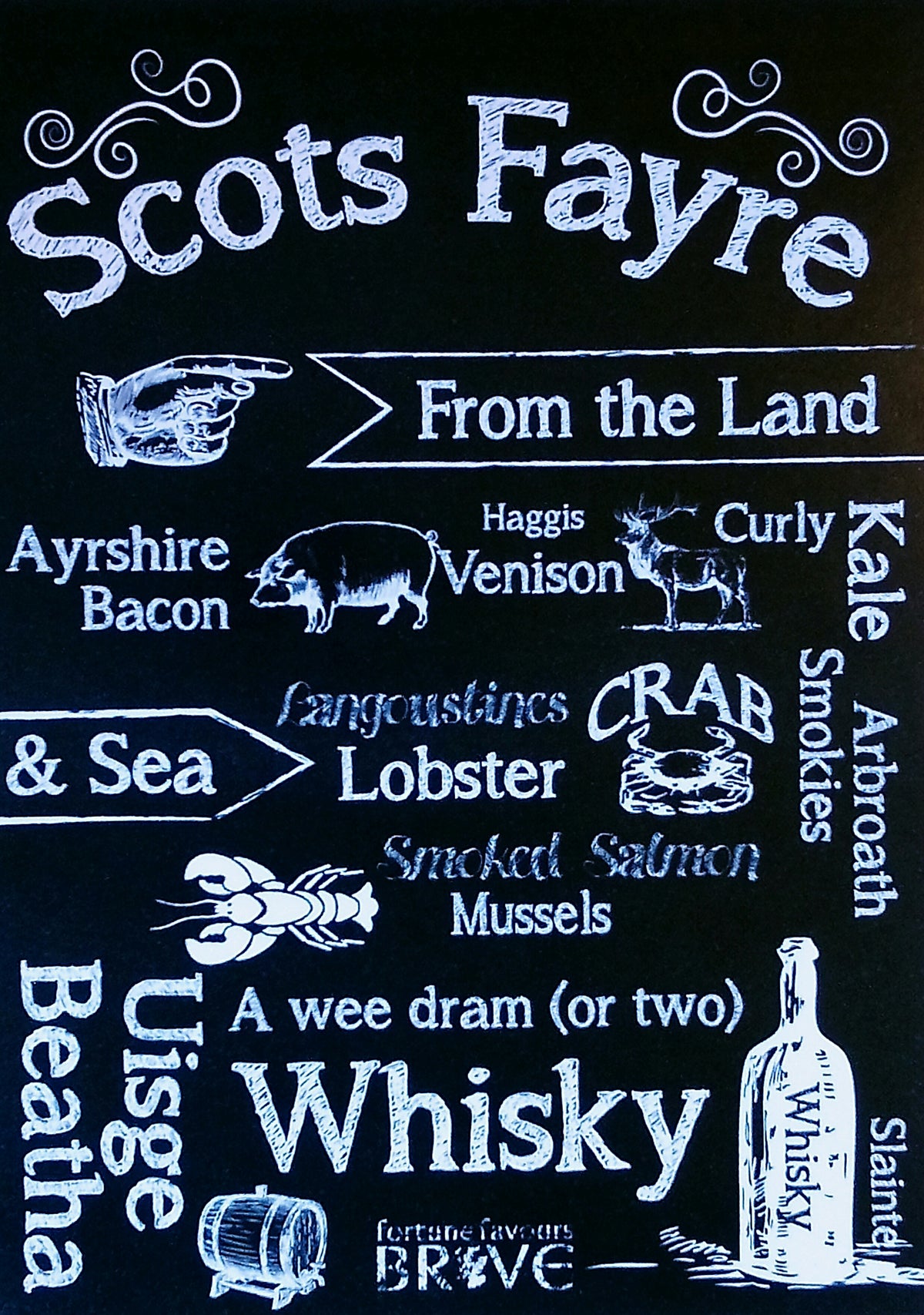 Scottish Themed Cards by Brave Scottish Gifts