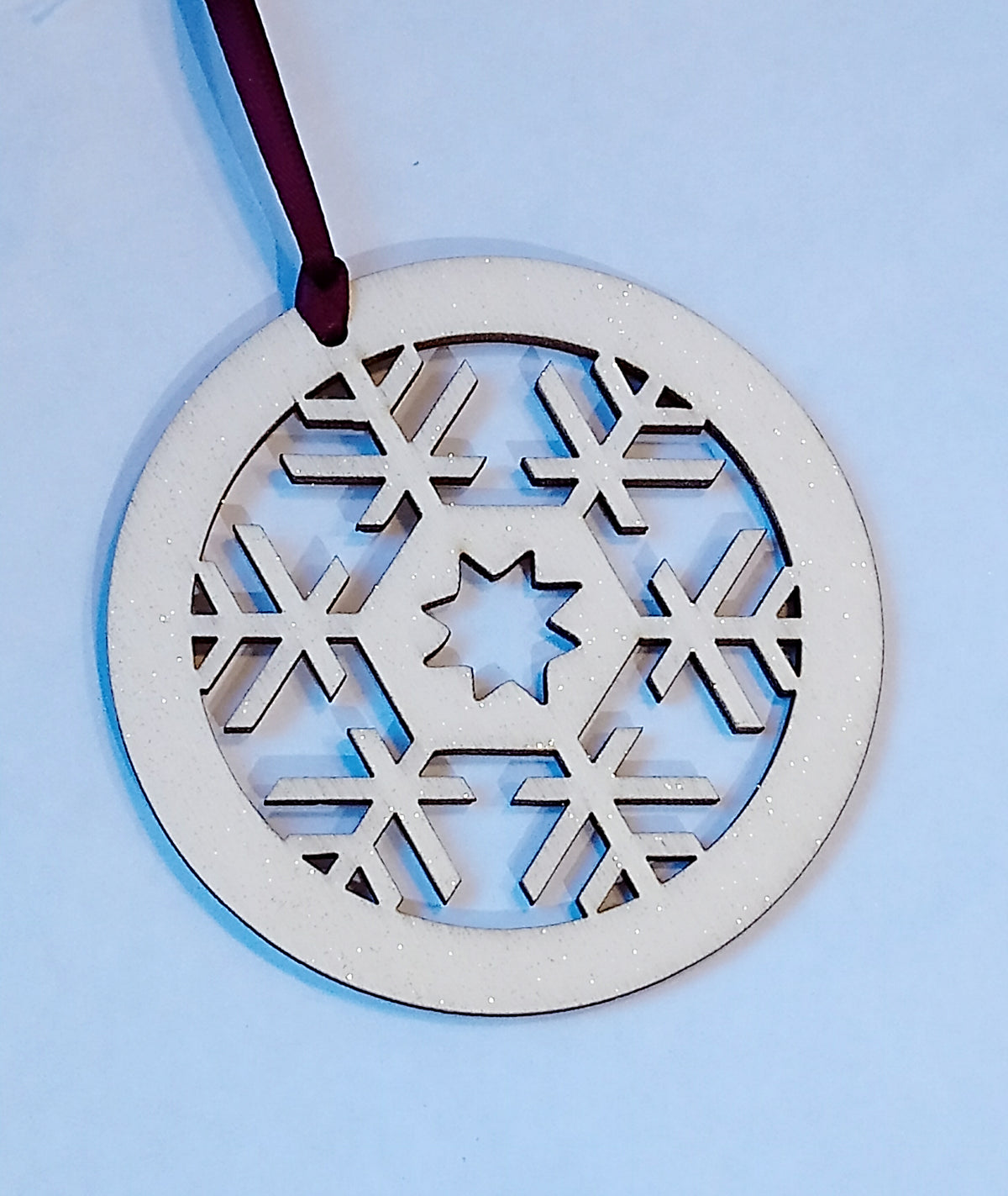 Wooden Christmas Decorations Made in the Scottish Borders by Knightingale Crafts